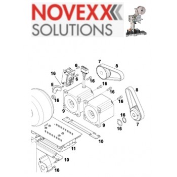 Шестерня Novexx Solutions ALS20x, A7261